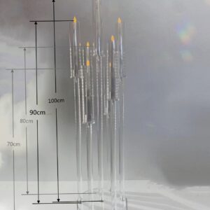 AI295 Acrylic candelabra 100cm with 7 heads