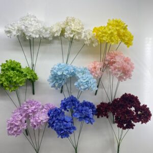 BS67 Bunch of hydrangeas with small flower petals