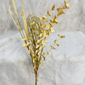 6928 Artificial dry eucalyptus leaves in bunch
