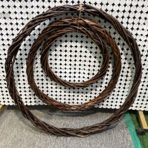 6901 Willow wreath set of 3