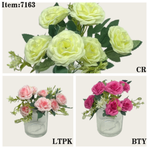7163 Rose in bunch