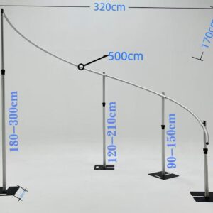 Aluminium stand